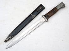 Mauser G98 S1884/98 bayonet and scabbard, dated 1915 **SOLD**