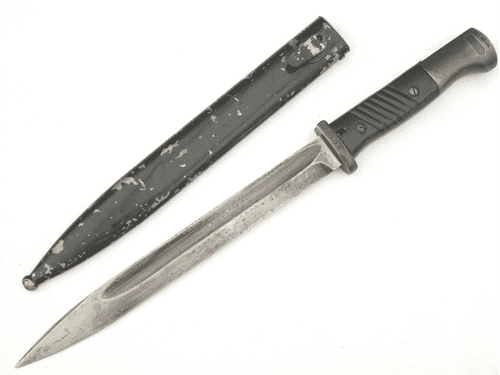Mauser K98 bayonet and fully matched s/n scabbard, Berg & Co 1938/5209i **SOLD**