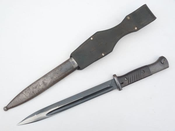 Mauser K98 bayonet and fully matched s/number scabbard,  Coppel 1939 **SOLD**