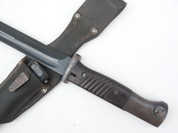 Mauser K98 bayonet and fully matched s/number scabbard,  Coppel 1939 **SOLD**