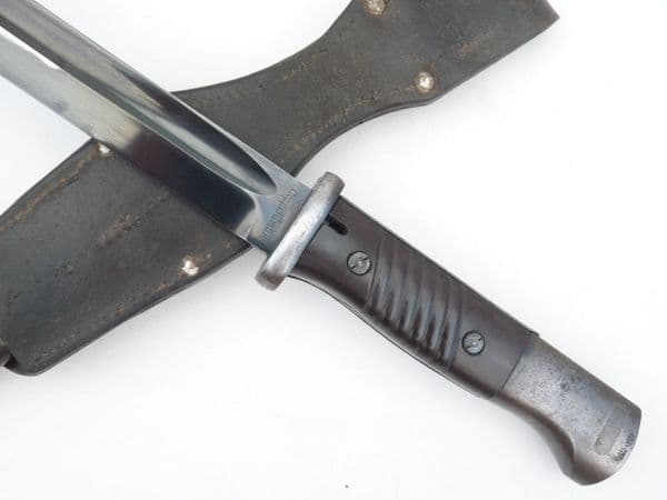 Mauser K98 bayonet and fully matched s/number scabbard,  Coppel 1939 **SOLD**