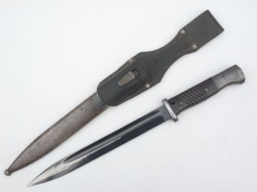 Mauser K98 bayonet and fully matched s/number scabbard,  Coppel 1939 **SOLD**