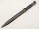 Mauser K98 bayonet and scabbard, E.Packs, matched maker