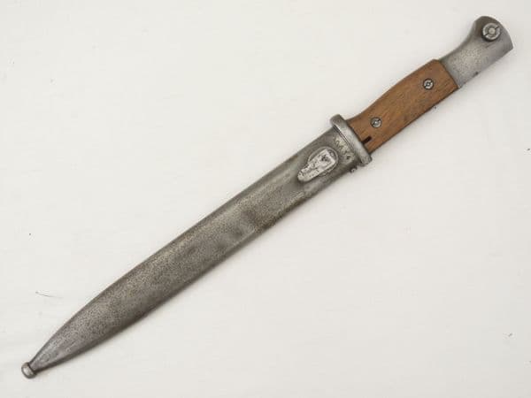 Mauser K98 bayonet and scabbard fully matching, clc 43/D2634 **SOLD**