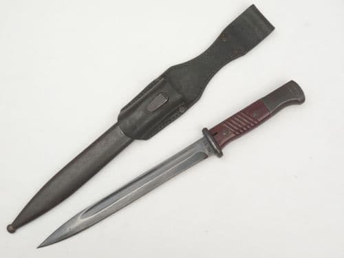 Mauser K98 bayonet and scabbard fully matching, Holler 44fze/6561a **SOLD**