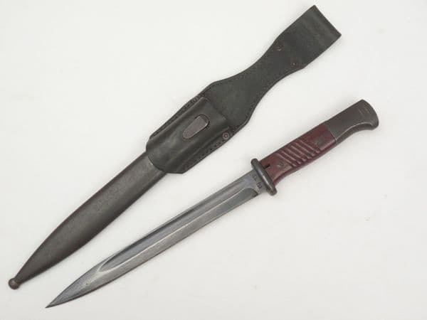 Mauser K98 bayonet and scabbard fully matching, Holler 44fze/6561a **SOLD**