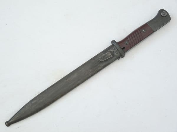 Mauser K98 bayonet and scabbard fully matching, Mundlos ab44/4209g **SOLD**