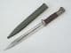 Mauser K98 bayonet and scabbard, matched year and maker, 44 cvl