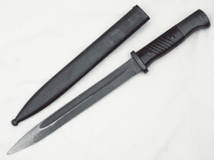 Mauser K98 bayonet and scabbard matching maker, both 1944 dated **SOLD**