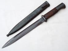 Mauser K98 bayonet and scabbard undated Waffenamt marked SOLD
