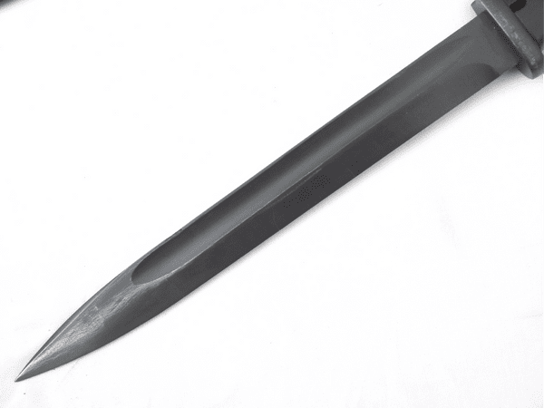 Mauser K98 bayonet and scabbard, unmarked export model