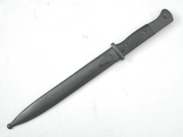 Mauser K98 bayonet and scabbard, unmarked export model