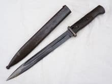 Mauser K98 bayonet and scabbard Waffenamt marked, undated  **SOLD**