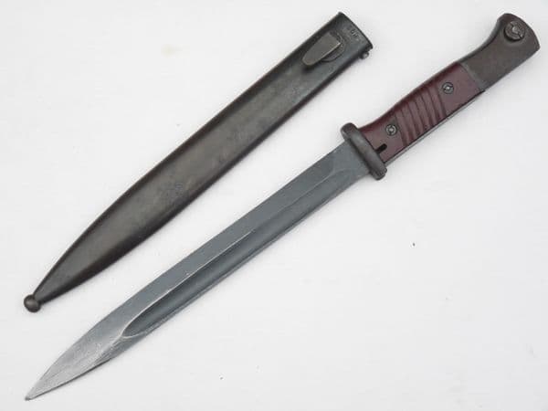 Mauser K98 bayonet and scabbard, WKC 1940, matching  maker **SOLD**