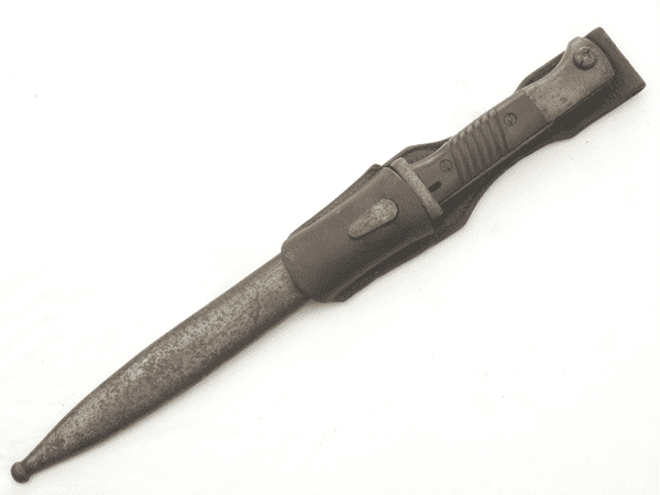 Mauser K98 bayonet, scabbard and frog, fully  matched, cof44/2690j