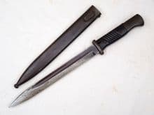 Mauser K98 S1884/98 bayonet and scabbard, matched serial numbers  **SOLD**