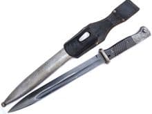 Mauser K98 S1884/98 bayonet, scabbard and frog, very nearly matched, 1939 dated  **SOLD**
