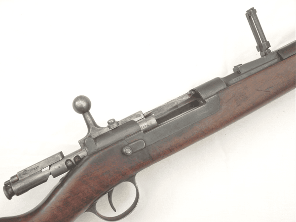 Obsolete calibre Austrian Steyr Kropatschek M1886 infantry rifle