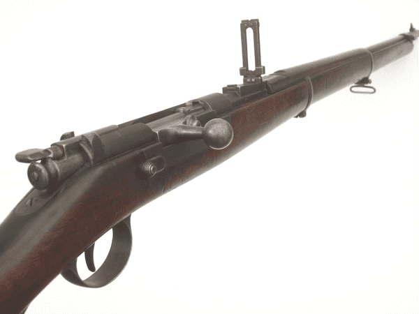 Obsolete calibre Austrian Steyr Kropatschek M1886 infantry rifle