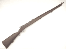 Obsolete calibre Austrian Steyr Kropatschek M1886 infantry rifle