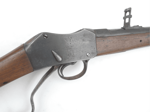 Obsolete calibre Martini-Henry IC1 cavalry carbine, 1885 dated