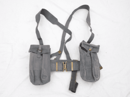 Pattern 1937 webbing set, RAF blue, wartime and postwar dated **SOLD**