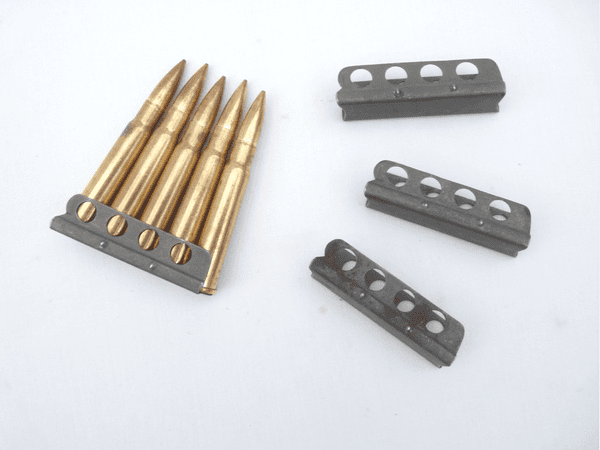 Portuguese .303 ammunition charger loader clip