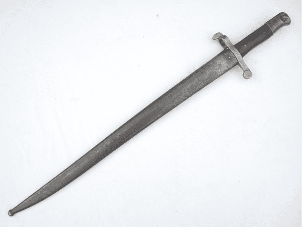 Portuguese Kropatchek M1886 bayonet and scabbard