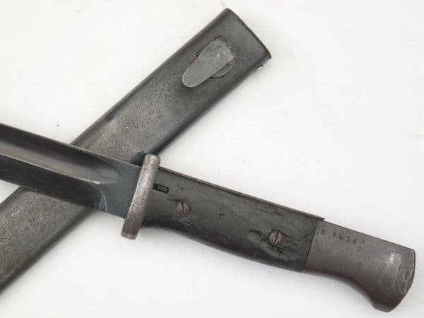 Portuguese Mauser K98 bayonet and scabbard, 1937 contract **SOLD**