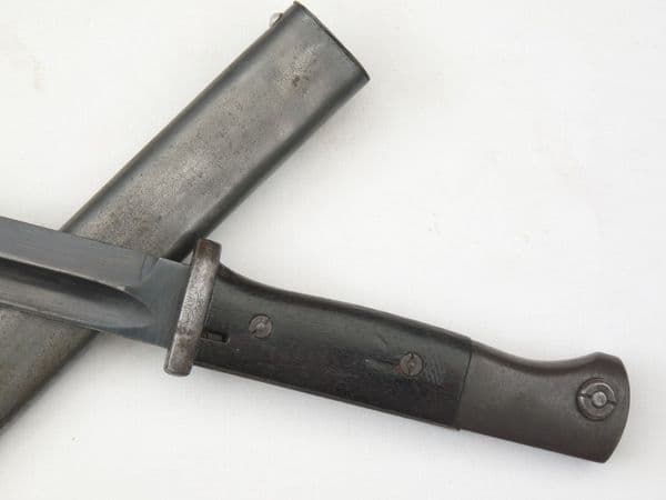Portuguese Mauser K98 bayonet and scabbard, 1937 contract **SOLD**