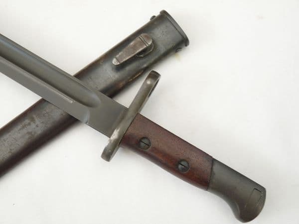 Portuguese MP34  M/938 bayonet and scabbard **SOLD**