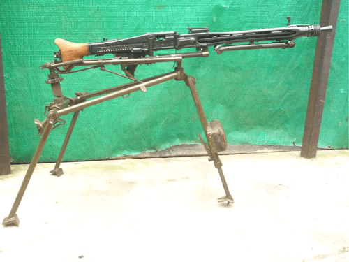 Post-War German Feldlafette tripod for MG3/MG53 machine-gun