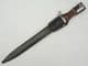 Reproduction German S1898/05 'Butcher' bayonet, scabbard and frog