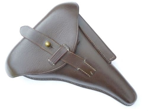 Reproduction leather holster for P08 Luger