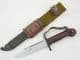 Romanian made Kalashnikov AKM Type 1 bayonet with scabbard and frog **SOLD**