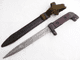 Russian AK-47 bayonet, scabbard and belt-hanger /1  **SOLD**