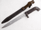 Russian AK-47 bayonet, scabbard and belt-hanger **SOLD**