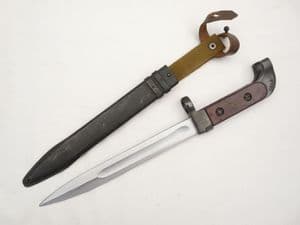 Russian AK47 bayonet, scabbard and belt-hanger, Izhevsk marked **SOLD**
