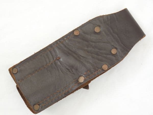 South African leather frog for FN-FAL M-1 bayonet