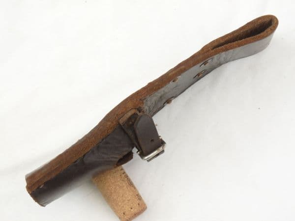 South African leather frog for FN-FAL M-1 bayonet