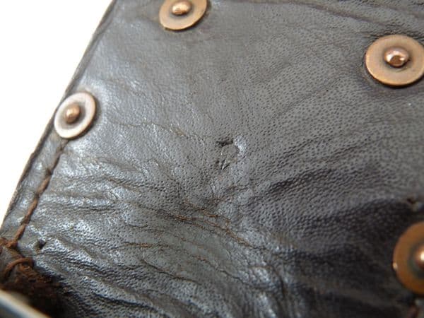 South African leather frog for FN-FAL M-1 bayonet