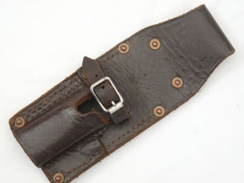 South African leather frog for FN-FAL M-1 bayonet