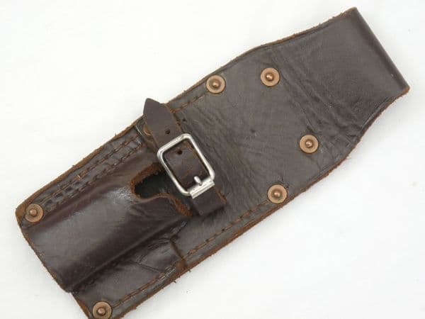 South African leather frog for FN-FAL M-1 bayonet