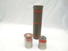 Steel container for PG-15 initial charge