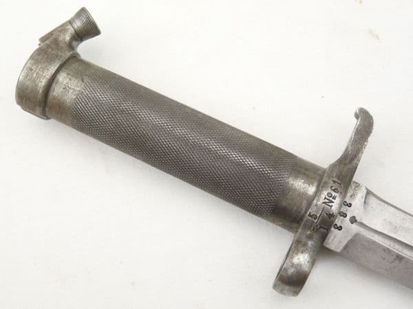 Swedish Mauser M1896 bayonet, no scabbard