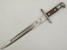 Swiss Schmidt-Rubin M1899 bayonet, no scabbard **SOLD**