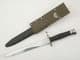 Swiss SIG Stgw 1957 pattern bayonet and scabbard, with M90 vinyl frog **SOLD**
