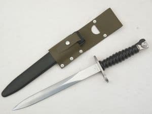 Swiss SIG Stgw 1957 pattern bayonet and scabbard, with M90 vinyl frog **SOLD**