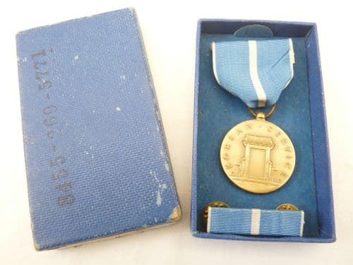 U.S. Korean Service medal in box of issue, dated 1955 **SOLD**