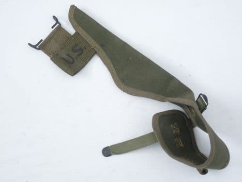 US Korea and Vietnam War era pick-axe holder, 1951 dated